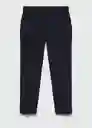 Pantalón Parioli Navy Talla 42 Hombre Mango