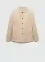 Blazer Americana Sorbet Beige Talla 50 Hombre Mango