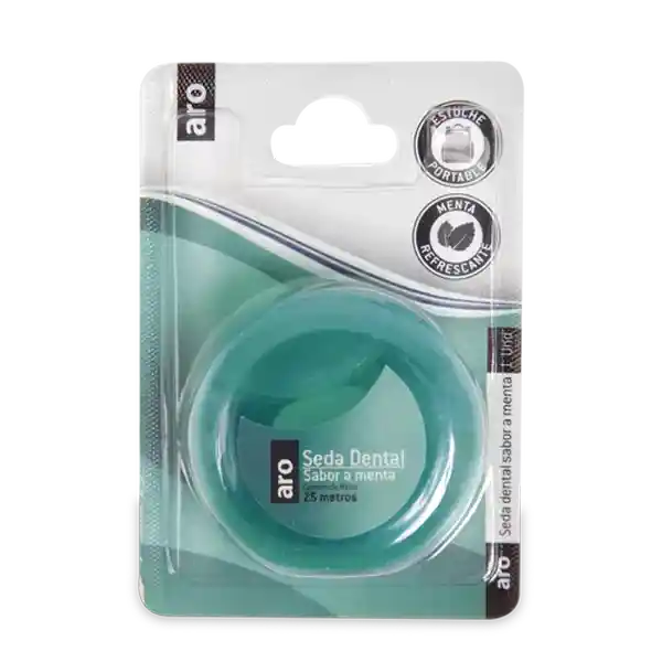 Aro Seda Dental Menta 25 m