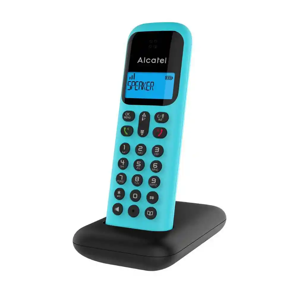 Alcatel Teléfono Inalámbrico Naranja 17 X 10 X 17 D295