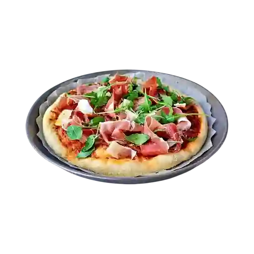 Pizza Mediana Jamón y Queso