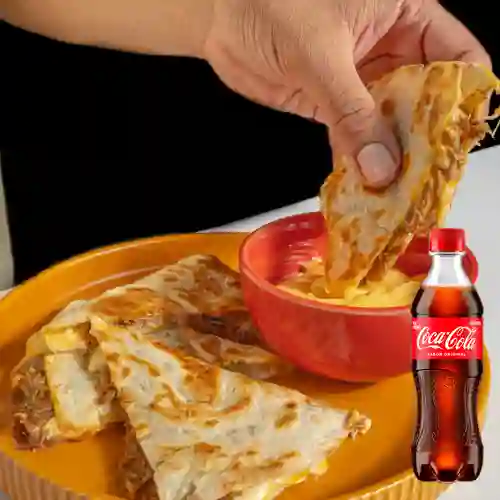 Combo quesadilla + coca-cola 400 ml