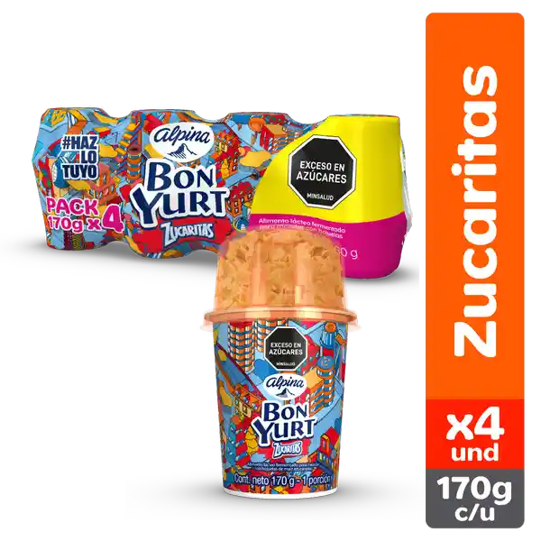 Bon Yurt Alimento Lácteo Zucaritas