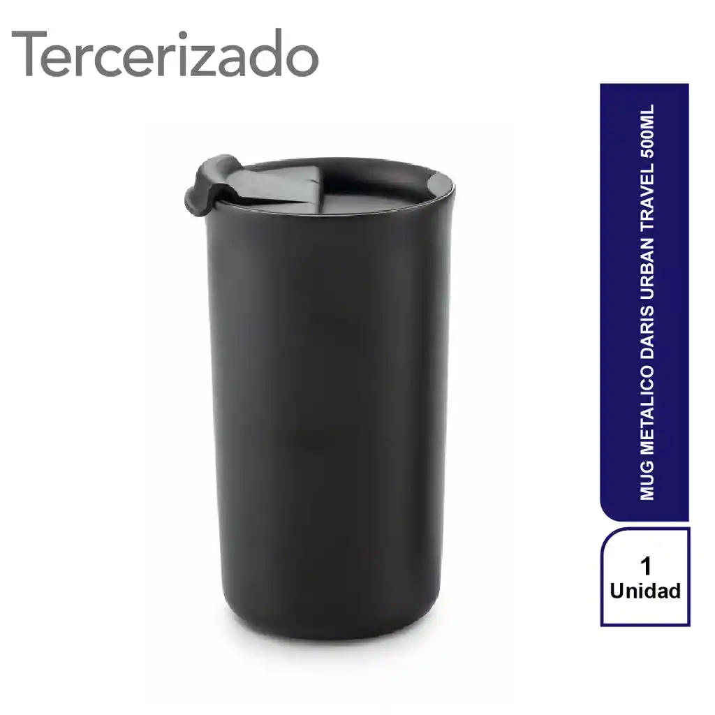 Innova Mug Metálico Daris Urban Travel 500 mL MU-374