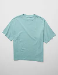 Camiseta Hombre Verde Talla: MEDIUM 3664333 American Eagle