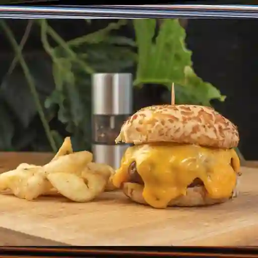 Hamburguesa de juancho (sin verduras)