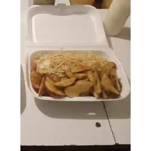 Perro Especial +Papas Fritas