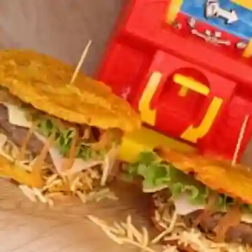 Burger Patacón X2