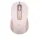 Logitech Mouse Signature M650 Bluetooth Rosa