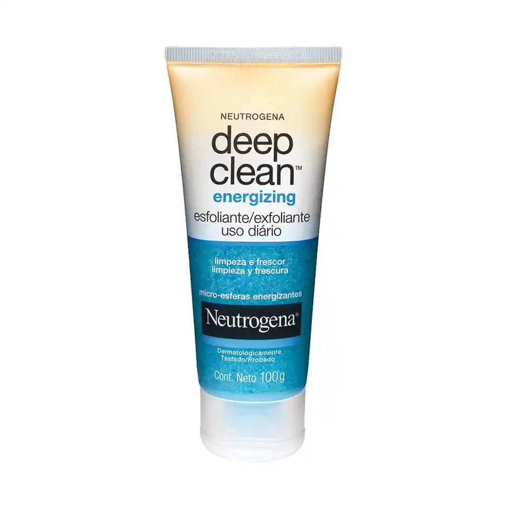 Deep Clean Neutrogena Energizing Exfoliante