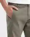 Pantalón Elasticated Waist Verde Cocodrilo Talla 34 Chevignon