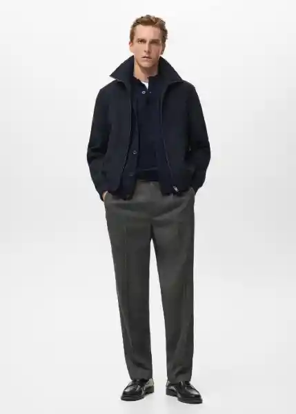 Chaqueta Rodri Navy Talla M Hombre Mango