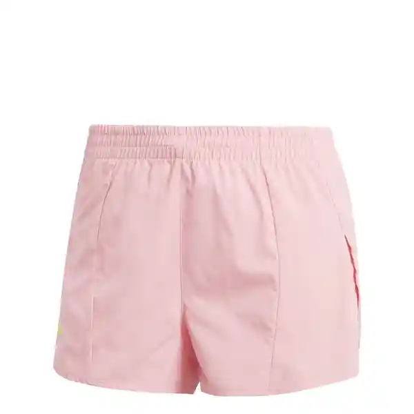 Adidas Short Adizero e Split Para Mujer Rosado Talla L