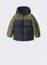 Abrigo Anorak Amerbloc Khaki Talla 14 Niños Mango