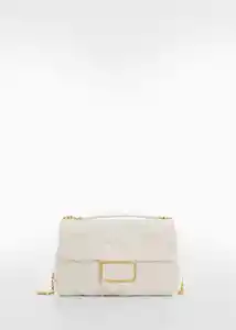 Bolso G Fido Beige Mujer Mango