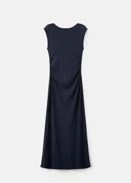 Vestido Basilea Navy Talla XS Mujer Mango