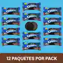 Galletas Oreo Sabor Chocolate Pack 12X de 36G C/U