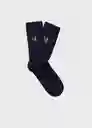 Calcetines Animal1 Navy Talla 45 Hombre Mango