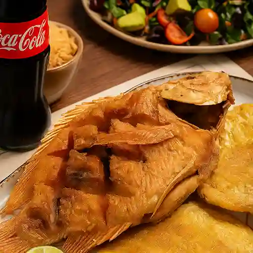 Combo mojarra+ coca cola