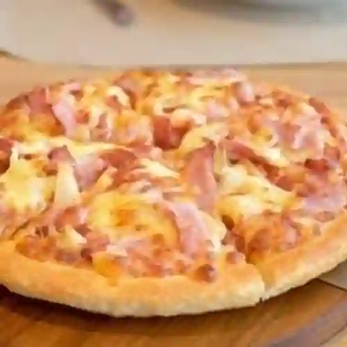 Pizza Jamón y Queso Personal