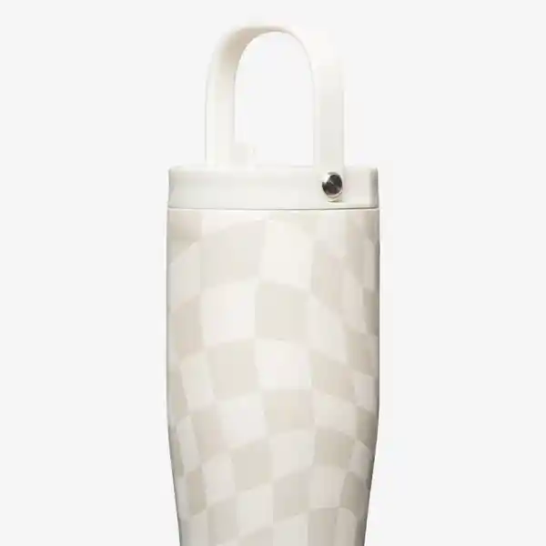 Corkcicle Vaso go Cup Wavy Blanco XL 30 oz