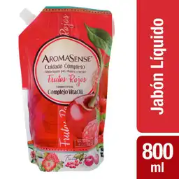 Aromasense Jabón Corporal Líquido Aroma a Frutos Rojos