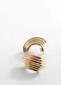 Pendientes Elba Oro Talla 99 Mujer Mango