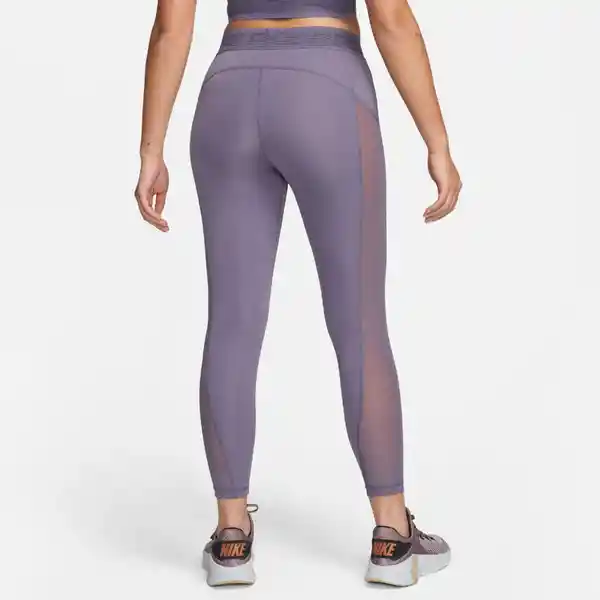 Nike Leggings W Np Df Mr 7/8 Mesh Morado T. L Ref: FN4981-509