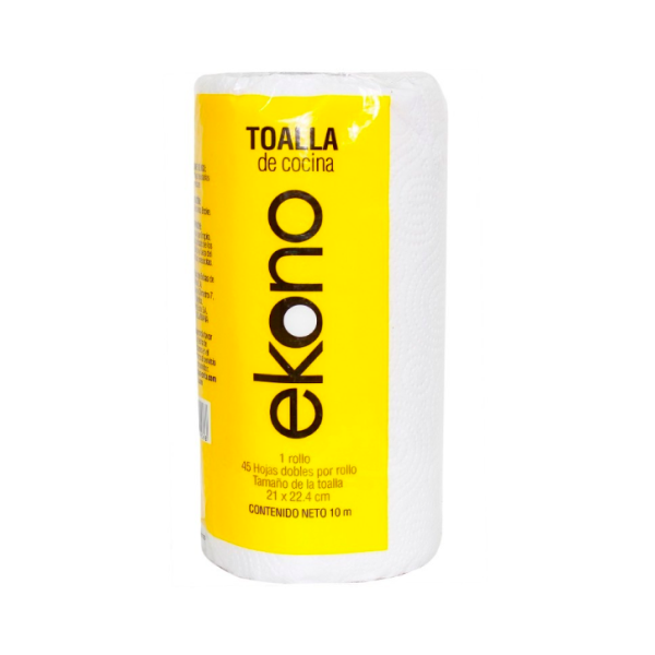 Toalla de Cocina Hojas Dobles Ekono 45 und