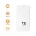 Toalla de Baño Serie Mini Family Tyla Blanco Miniso