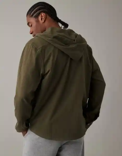 Camiseta Súper Suave Hombre Verde Talla: Medium American Eagle