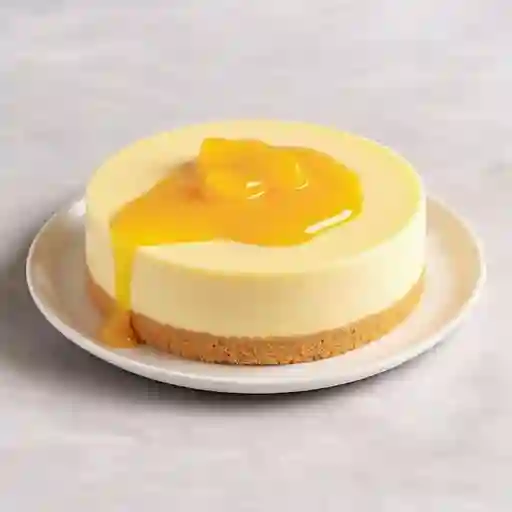 Cheesecake frutos amarillos