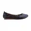 Zapatos Baleta Brina Negro Talla 36 Mercedes Campuzano