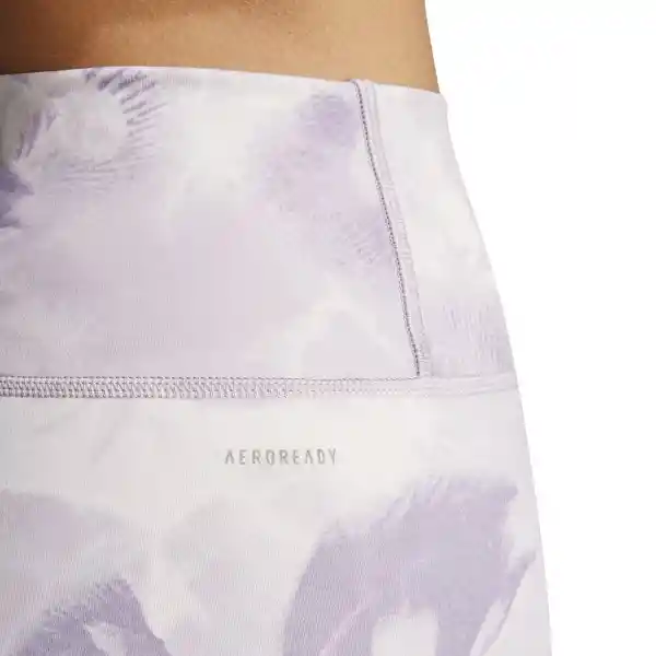 Adidas Leggings te Aop Flower L Mujer Morado Talla XS IN6990