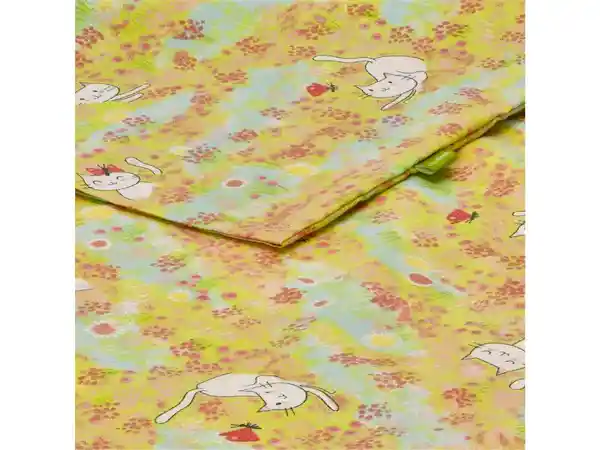 Set Sabanas Estampadas Niña Amarilla Casaideas