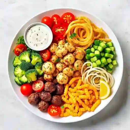 Mix plater vegetariano
