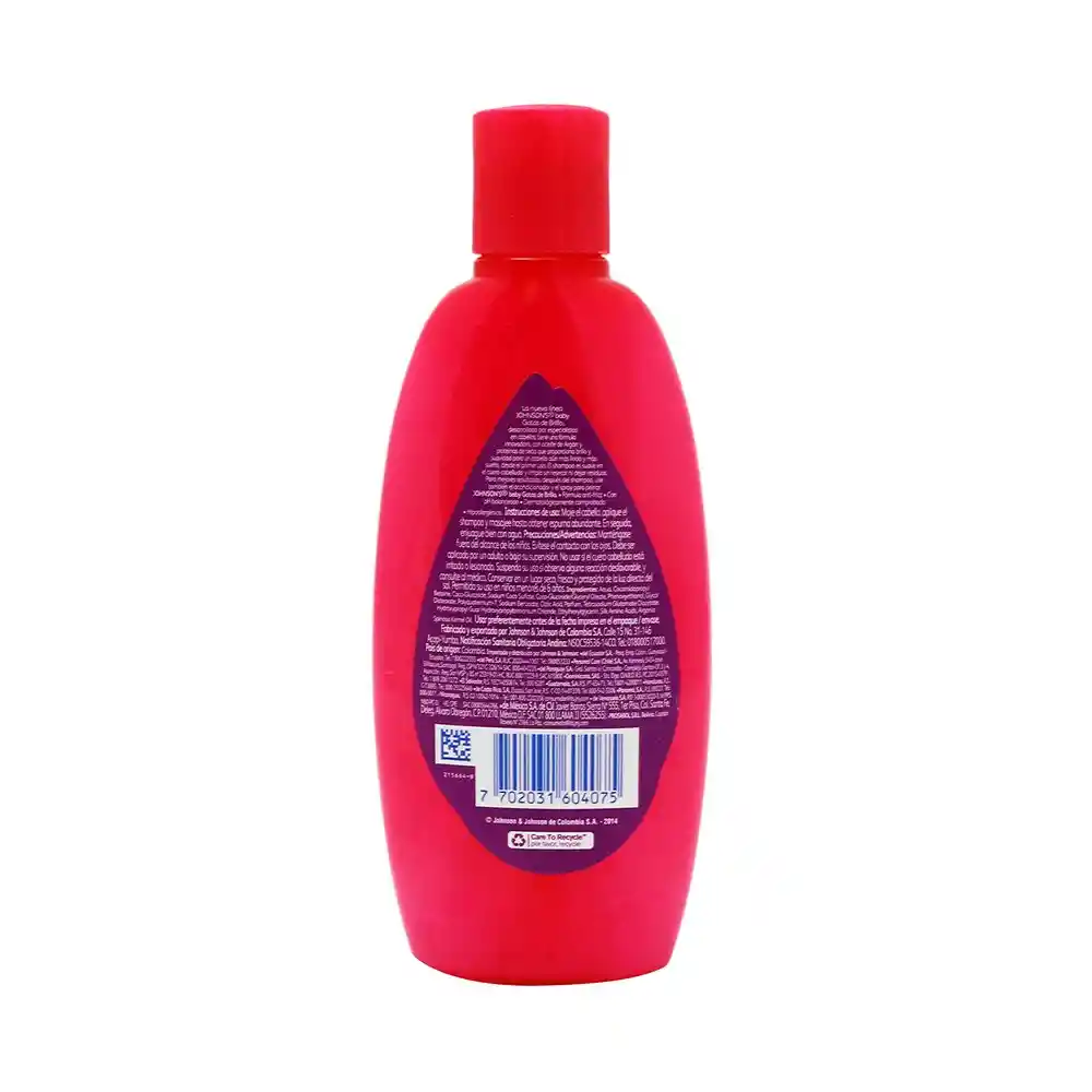 Johnson's Baby Shampoo Gotas de Brillo