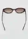 Gafas de Sol Skopelos Marrón Talla 99 Mujer Mango