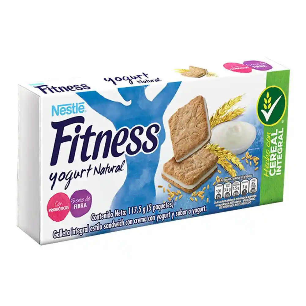Fitness Galletas con Yogurt Natural