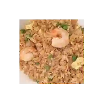 28A Arroz Frito con Camarones (3Personas
