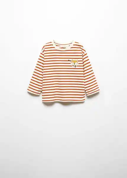 Camiseta Guineu Caramelo Talla 70 Niños Mango