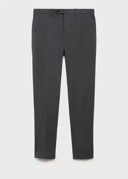 Pantalón Monaco Gris Talla 38 Hombre Mango