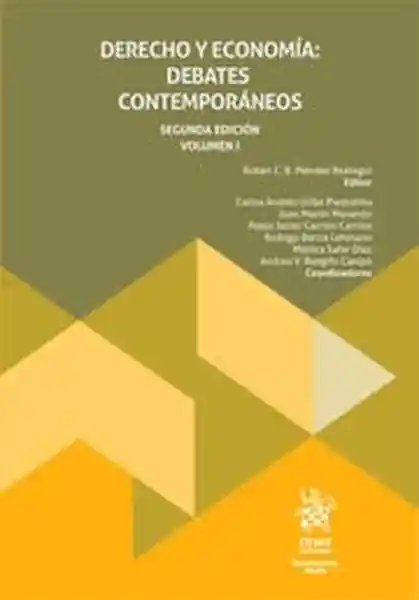 Derecho y Economía Debates Contemporáneos V1