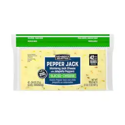 Member's Selection Rodajas de Queso Pepper Jack