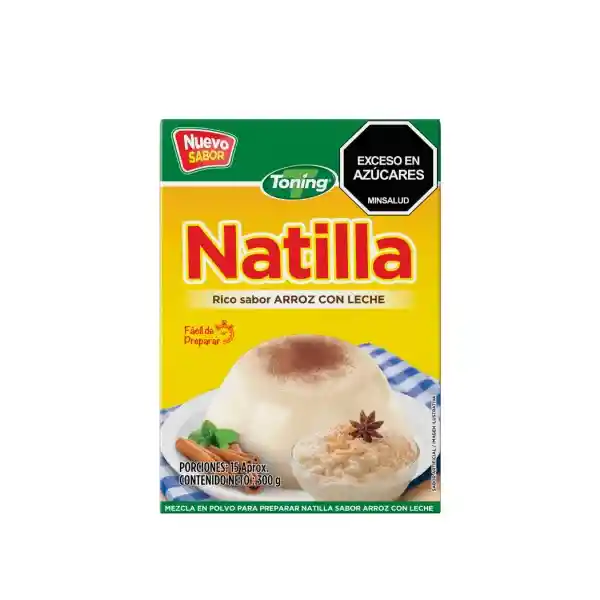 Toning Natilla Arroz Con Leche