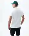 Camiseta Hombre Blanco Talla L 800G000_BLA114001 Americanino