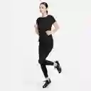 Nike Camiseta Fast Manga Corta Top Negro Para Mujer Talla M