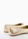 Zapatos Gigi Oro Talla 32 Niña Mango