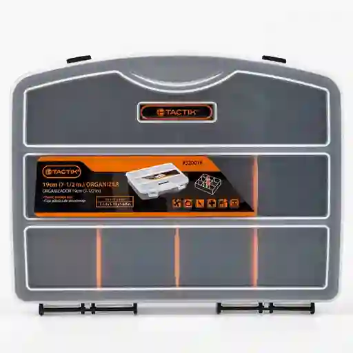 Tactix Home Caja Organizadora 8 Compartimientos 19 Cm 320016