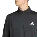 Adidas Chaqueta Tr-es 1i4Zip Entrenamiento Hombre Negro Talla XL
